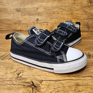 Converse All Star black hook loop size 9 sneakers